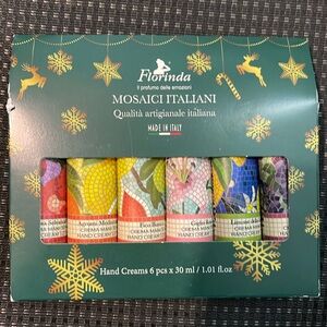 Florinda Mosaici Italiani set 6 Hand Creams 30 ml each